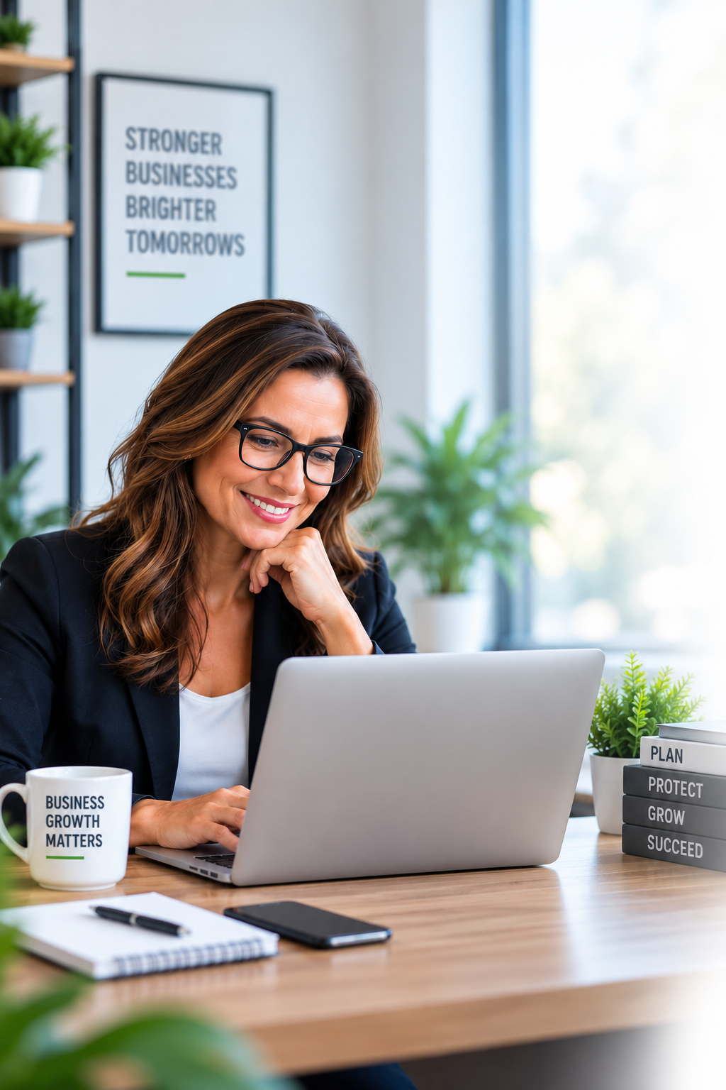 Business owner using the Business Loan Protection Fast-Track process